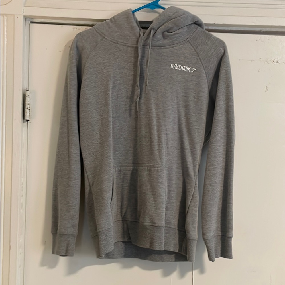 Gymshark Light Gray Pullover Hoodie